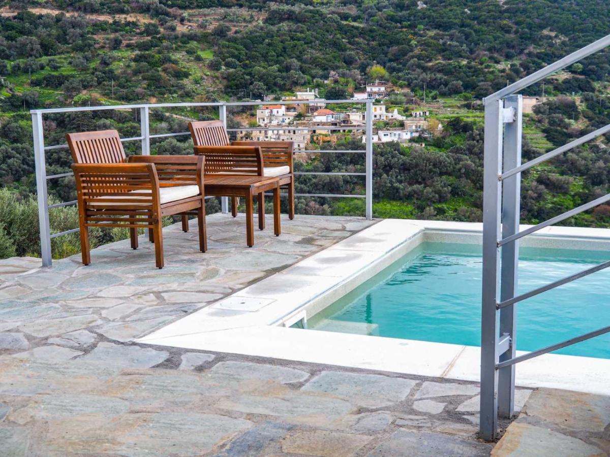 Kámbos Kampos View - Quiet House At The End Of The Road, Private Pool 빌라 외부 사진