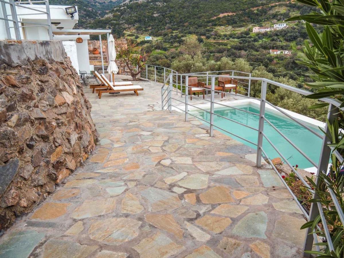 Kámbos Kampos View - Quiet House At The End Of The Road, Private Pool 빌라 외부 사진