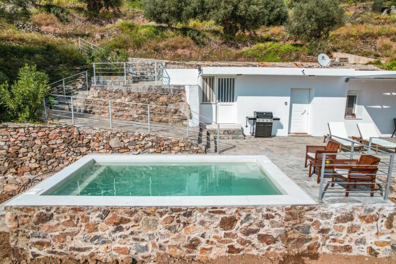 Kámbos Kampos View - Quiet House At The End Of The Road, Private Pool 빌라 외부 사진