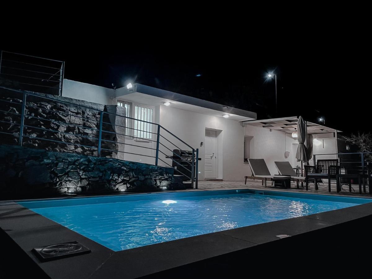Kámbos Kampos View - Quiet House At The End Of The Road, Private Pool 빌라 외부 사진